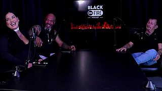 Beautiful Brunette Spanks Ass Outdoors