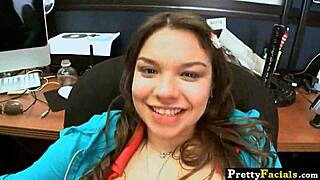 Shy Tiny 18+ Teen 18+ Facial Movie Jackie Daniels 1 1 5