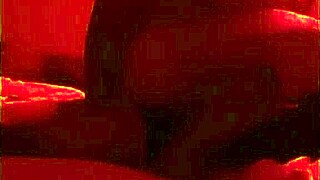 halloween devil and angel ride with big natural tits bouncing in homemade cowgirl action