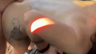 slim thick streetwalker bent over for public fucking? takes load on phat ass!