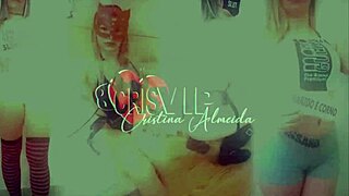 Gangbang trailer: endowed guy drills me bareback while husband watches