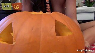 Abigail Mac's Halloween Solo Masturbation With Big Tits