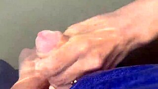 Milf Handjob And Cumshot On Beach With Stranger