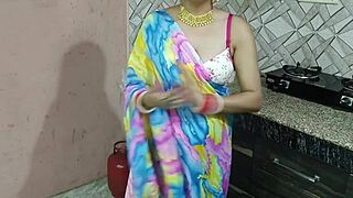 Indian Bhabhi Sex With Devar First Time In Kitchen With Hindi Dirty Talk