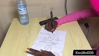 Horny tutor and his coursemate 😏 what happens next?