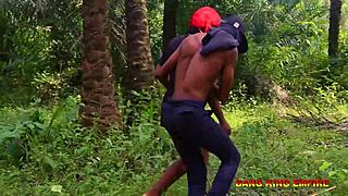 Desperate Latina Queen Hooks Up with Asian Pornstar in Wild Bush Encounter.