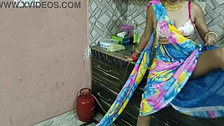 Indian Bhabhi Sex With Devar First Time In Kitchen With Hindi Dirty Talk