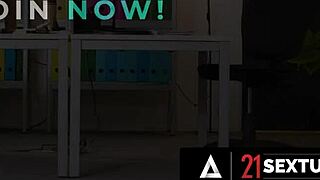 i'm sexy nikki fox living a fantasy getting fucked at the office by a colleague