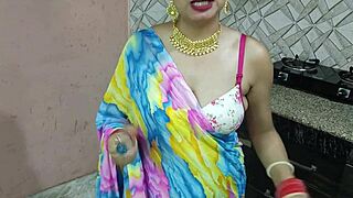 Indian Bhabhi Sex With Devar First Time In Kitchen With Hindi Dirty Talk