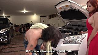 mechanic, i'll overhaul your busty body in one go