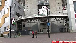 inked goth prostitute spoils amsterdam tourist