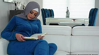 Teen with small tits takes monster cock in anal!