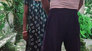 girlfriend says, 'fuck me outdoor, boss'