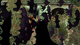 Velma Solves the Mystery in Costume with Scooby Doo Outdoors