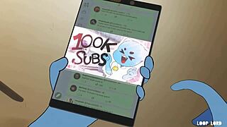 Nicole Watterson from the amazing world of Gumball in a hot gangbang scene