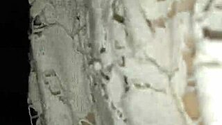 Ex girlfriend in stockings gets fucked by monster cock with friend