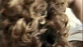 Ebony Cowgirl Riding In Usa Scene