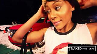 i enjoy the christmas tree lot with big booty ebony jayla foxx