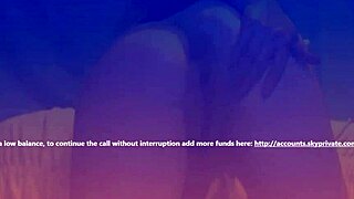 Chatting with a cam girl on Skype for the second time