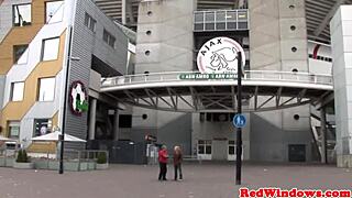 inked goth prostitute spoils amsterdam tourist