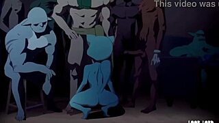 Nicole Watterson from the amazing world of Gumball in a hot gangbang scene