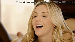 Bold interracial sex with big black cock destroying teen pussy.