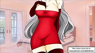 super cei hentai en espa�ol limpiando el semen de sus pechos