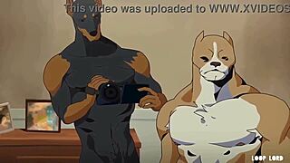 Nicole Watterson from the amazing world of Gumball in a hot gangbang scene