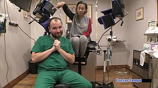 kalani luana gets tampa university entrance physical with orgasm