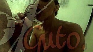 I meet tattooed Bia Morena for a sloppy blowjob on her big tits and monster cock