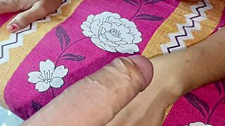 Desi Indian Village Girl Loses Control in Wild Orgasm