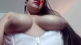 Creampie in Mexican Wife's Pussy by Husband's Friend