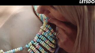 florane and lexi lickin and fingerin after girls party