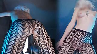 petite blonde takes bbc like a pro