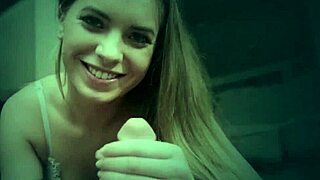 Amateur teen 18+ pov tugs cum blowjob