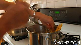 mamma performs deepthroat and provides a ride