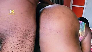 Janbari Goes Crazy Fucking Estatic Pussy In Doggystyle Quickie