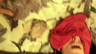 Watch this sexy fitness wife in stockings debut in homemade porn POV