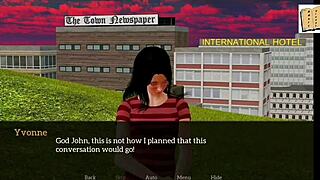 teen brunette gets her big ass fucked in family roleplay