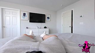 My step sis helps me last longer in various positions