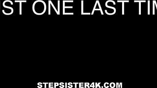 cute skinny stepsister kitty lynn begs stepbrother austin pierce to fuck her before his date