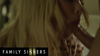 Hot Blondie Overcomes Breakup By Fucking Her Stepbrother