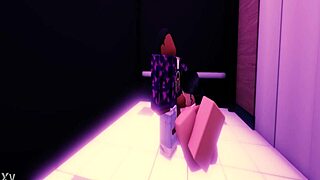 intense passion with sexy latina prevents reaching the bedroom.