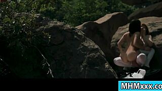 Penny and Darcie Kiss and Lick Asses in Outdoor Lesbian Sex