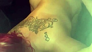 Redhead Streetwalker Gets Naked to Suck Dick in Truck Backseat - Cum in Whore Mouth