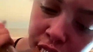 Sloppy Head On Big Cock With Big Tits And Ass In Amateur Homemade Scene