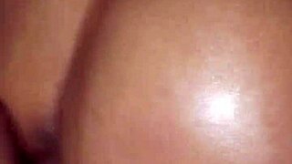 Juicy ebony ass bent over