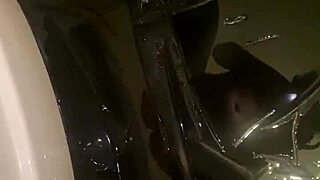 Curvy European Wife Flashes Pantyhose in Public, Pissing Outside for Thrills