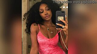 Ebony celebrity SZA inspires a sexy jerk off contest