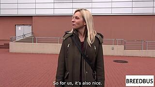 Bianca ferrero bends over for doggystyle sex with big cock in car